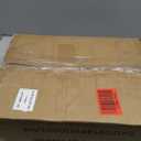 Snughome Dog Gate Indoor, 16" High Freestanding Dog Door Gates with Support Feet, Expands Up to 48 Wide Foldable Pet Gates for Doorways Hallways, 4 Panel Folding Pet Door Pet Fence for Puppy, White