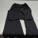 YEOREO Scrunch Flare Leggings V Back Butt Lifting Wide Leg High Waist 31.5" Gym Workout Yoga Pants (Medium, Black)