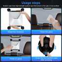 Starlink Mini Mount Starlink Mini Car Mount Suction Cup Holder for Sunroof & Window, Strong Vacuum Base, Starlink Mini Accessories for RV, Boat, Truck (Black) (Black)
