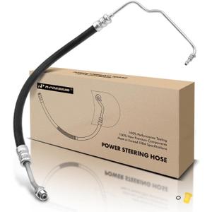 A-Premium Power Steering Pressure Line Hose Assembly Compatible with Ford F-150 F150 1997-2004, F-150 Heritage 2004, 4.2L, with O-ring, Pump To Gear