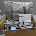 Baby Playpen 74x50 Inch, Playpen for Babies and Toddlers, Play Pen Indoor & Outdoor Active Center, Sturdy Safety Playard with Anti Slip Suction Cups, Skin-Friendly Fabric, Large Space Baby Fence (Dark Grey)