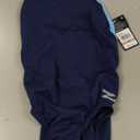 Speedo Girls Swimsuit One Piece Endurance+ Flyback Solid Youth Team Colors, Team Navy/Light Blue, Size 12/28