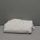 Naturoom Extra Long Linen Shower Curtain 84 Inch Long Weighted Thick Fabric Bath Shower Curtain Set with Hooks, XLong Tall Country Farmhouse Beige Curtains for Bathroom, 72x84