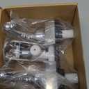 RV Shower Faucet, 4 inch Shower Valve Diverter Replacement, with Classical Dual Handles for RV/Camper/Motorhome Bathroom, Chrome