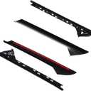 Windshield A-Pillar Molding Trim Kit Left Driver Right Passenger Side Compatible for Ford Explorer 2011-2019 Replaces 926-450 926-451 4 Pcs