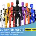2026 New Assembly Completed-Titan 13 Action Figure,Dummy Robot 13 Action Figures Set,3D Printed Multi-Jointed Action Figures,Nova 13 Action Figure for Collectors Desktop Decorations (5pcs)