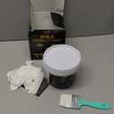 Gold Paint, 35 Floz Metallic Liquid Gold Leaf Paint - Non Toxic Shiny Acrylic Coating for Metal, Wood, Furniture, Clay, DIY Crafts, Artwork & Home Dcor