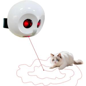 Laser Cat Toys for Indoor Cats, Random Trajectory Motion Activated, Automatic Cat Laser Toy,Interactive Cat Toys for Bored Indoor Adult Cats/Kittens/Dogs