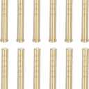 PATIKIL Archery Arrow Brass Insert, Insert Screw Copper Brass Arrow for Carbon Arrows (150 Gra")