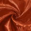 SiinvdaBZX Damask Rectangle Tablecloth, Luxury Jacquard Design Rust/Burnt Orange Table Cloth 60" x 102", Wrinkle Free Satin Polyester Table Cover for Dinner Party Banquet Holiday
