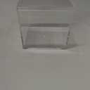 Juexica 12 Pcs Clear Acrylic Box with Lid Plastic Small Acrylic Boxes Decorative Storage Box Jewelry Display Mini Clear Container for Home Candy Pill Tiny Jewelry(Square,3.3 x 3.3 x 3.3)