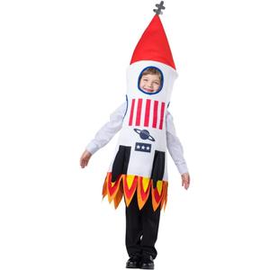 Dress Up America Rocketship Costume for Kids - Space Shuttle Costume - Spaceship Dress Up, Size: T4/S