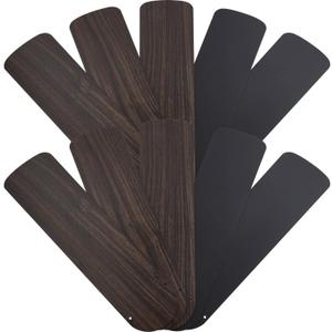10 Pcs 52 Inch Ceiling Fan Replacement Blades, Sturdy Wood Blades