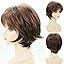 SEVENCOLORS Short Blonde Wigs for Women Pixie Cut Wigs with Bangs Straight Layered Short Hair Wigs Natural Looking Synthetic Light Blond Wigs