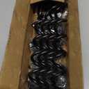 Trampoline Stakes 4 Pack - Heavy Duty Trampoline Anchors Kit - Screw In Ground Anchors High Wind with Straps for Trampolines(Black-4Pack)