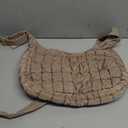 BAGSMART Quilted Crossbody Bag for Women, Lightweight Puffer Purse for Travel, Daily Use & Work | Water-resistant, Puffy Shoulder Bag, w/ Adjustable Strap, Light & Comfortable, Hands-free Bags, Travel Essentials (Small)