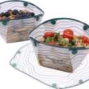 Coghlan's Snapfold Bowls 2-Pack  Collapsible, Lightweight and Leakproof for Camping, Hiking, Travel, Picnics, and Outdoor Adventures, BPA-Free, Foldable Space-Saving Design for Easy Storage