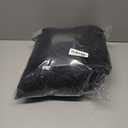 PUFFIT Women's Cropped Puffer Jackets,Warm Winter Jacket with Removable Hood,Zipped Pockets,Short Ladies Quilted Coat, Black, L