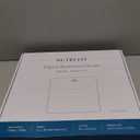 NUTRI FIT Digital Bathroom Scale for Body Weight Loss Watchers Electri Scales, 50g/0.1lb Discrepancy, Clear Backlit LCD Display and Step-On Techhology, 2*AAA Batteries Included, 330lb/150kg, Jet Black