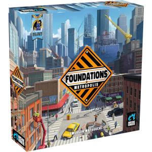 Arcane Wonders Foundations of Metropolis - Strategy Board Game - for 1 to 4 Players and Ages 14+
