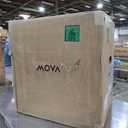 Mova V50 Ultra Complete Robot Vacuum and Mop Self-Cleaning, 24,000 Pa Suction, Liftable Navigation with Obstacle Overcoming and Warm Water Mopping with DuoSolution System Designed for Pets (White)