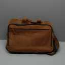 Full Grain Leather Messenger Bag for Men, 16” Briefcase Laptop Satchel Vintage Professional Office Work & Travel Bag