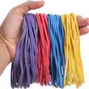 Mr. Pen- Large Assorted Color Rubber Bands, 120 Pack, Giant Elastics for Office (Blue, Red, Yellow and Purple)