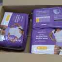 Amazon Basics Incontinence Underwear for Women, Protective, Disposable, Postpartum, Maximum Absorbency, Medium, Lavender, 60 Count (3 Packs of 20)