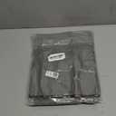 combocube Comforter Storage Bag, Zippered Bag with Large Clear Window and Carry Handles, Space Saver Organizers for Closet, Blanket, Pillow, Quilt, Bedding, Clothes (2Pcs Grey Large)