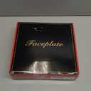 Faceplate for PS5 Slim Disc Edition with RGB Light Strip and Dust Filter with Cooling Vents DOBEWINGDELOU 400+ Effects LED Light Ring Console Face Plate Cover DIY Decoration Kit Accessories Black