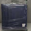 Arden Outdoor Dining Chair Cushion, 21 x 21, Rain-Proof, Fade Resistant 21 x 21, Sapphire Blue Leala