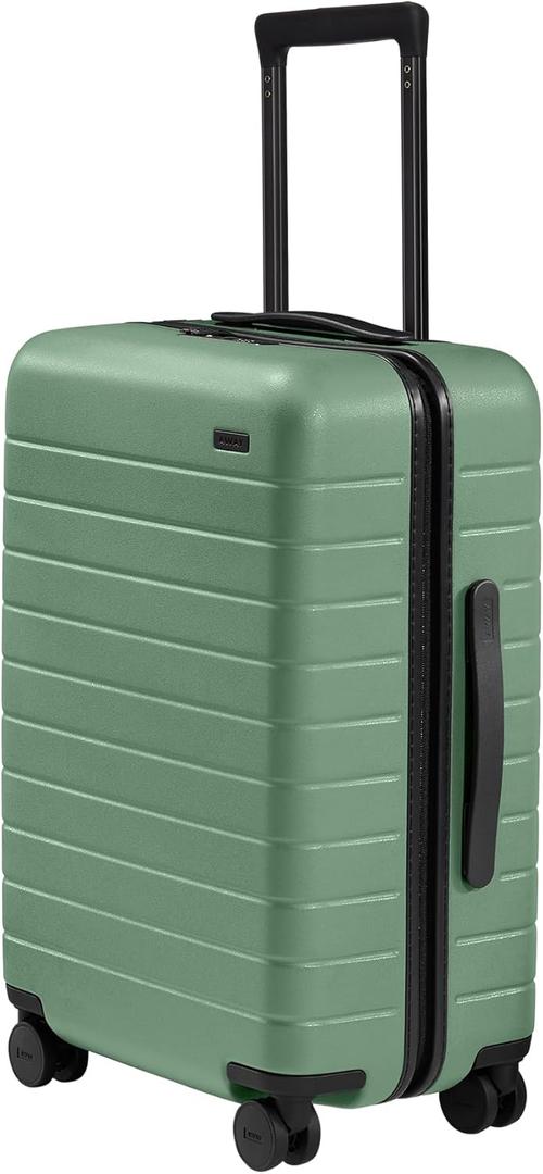 Away Carry-On Luggage, Lightweight Hardside Suitcase with Spinner Wheels, 22 Inch Airline Approved, TSA Lock, Sea Green