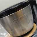 BLACK+DECKER 12 Cup Thermal Programmable Coffee Maker with Brew Strength and VORTEX Technology, Black/Steel, CM2046S