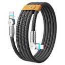 240W USB C to USB C Cable 10FT,180Rotation Long USB C Cable Fast Charging, USB 2.0 Nylon Braided Type C Charger Cord for iPhone 17/16/15,MacBook,iPad