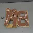 Wooden 3D Mexican Baby Letters, (BABY)