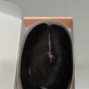 Rich Choices Hair Toppers for Women Real Human Hair No Bangs 100% Human Remy Toppers with Thinning Hairs Clip in Toppers HairPieces for Women 2.7"*5.1"Lace Base 12 Inch #1B Natural Black