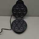 Dash Mini Donut Maker Machine for Kid-Friendly Breakfast, Snacks, Desserts & More with Non-stick Surface, Makes 7 Doughnuts, Donut Print (White)