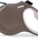 Fida Retractable Dog Leash, 16 ft Dog Walking Leash for Small and Medium Dogs up to 44lbs, 360 Tangle Free, Coffee/Brown