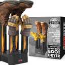 JobSite Boot Dryer  Mighty Dry with Heat Blower Fan  Fast Glove & Shoe Dryer  Helps Reduce Odor