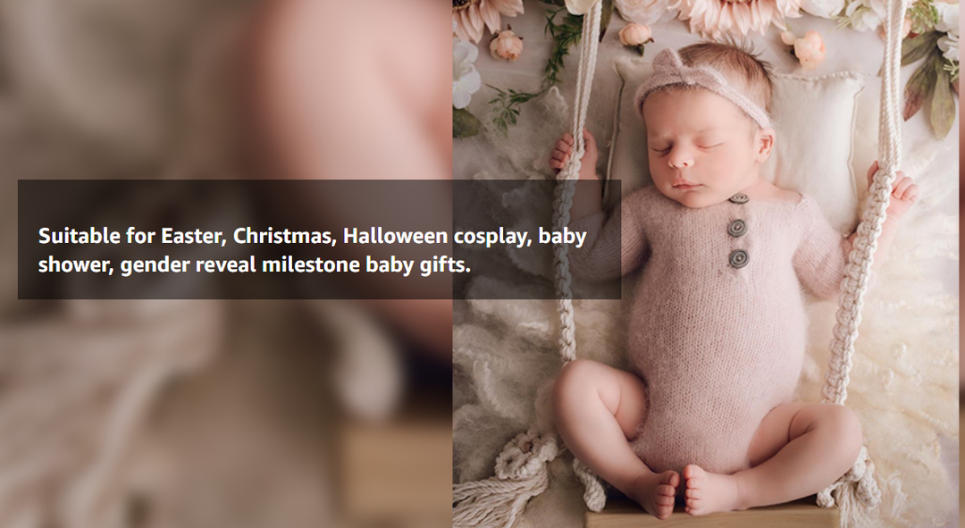 M&G House Newborn Photography Props Swing Prop Wooden Swing Seats Baby Photo Props Wooden Prop Swing Baby Photoshoot Props Newborn Photography Accessory(Wood Color, 4 Wings 6 Red Hearts)