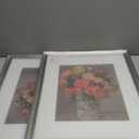 Vittanly 12x16 Picture Frames Set of 2, Ornate Vintage Photo Frame for Wall Mount, Display 8.5x11 Pictures with Mat or 12x16 without Mat, Rustic White