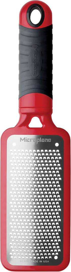 Microplane Home Series Hard Cheese Grater (Fine, Red)