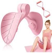 Thigh Trainer Thigh Exerciser, Hip & Inner Thigh Exercise Equipment, Pelvic Floor Muscle Trainer with Figure 8 Resistance Band for Arm Leg, Thigh Toner Kegel Exercise Products for Women