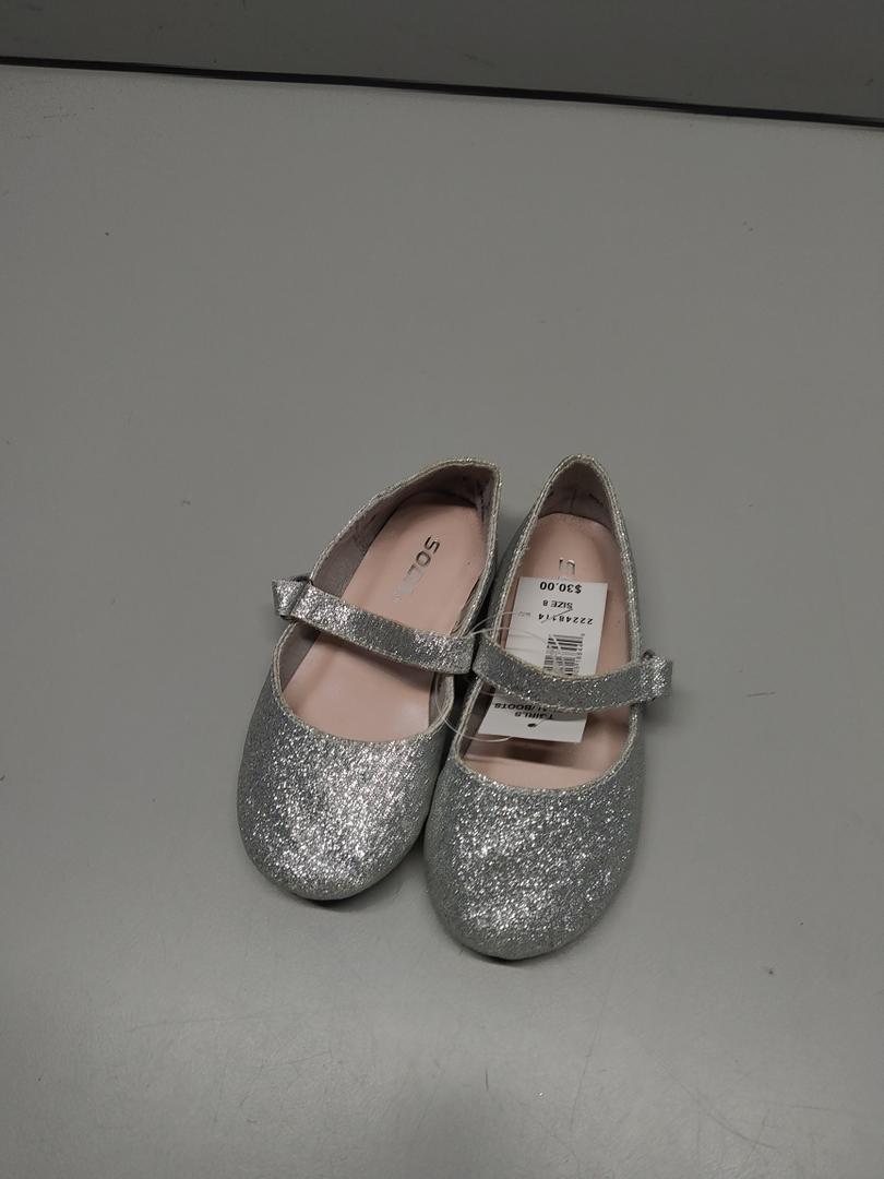 TG BALLET FLAT SILVER 8