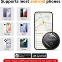 Air Tracker Android, 2026 New Smart Tags-4 Pack Android Tracker for Google'S Find Hub App, Bluetooth Tracker Keys Finder and Item Locator & GPS Trackers for Keys, Luggages, Wallet, IP67