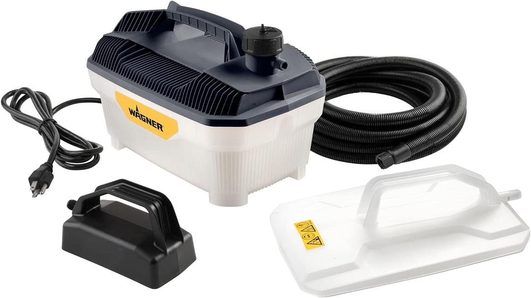 Wagner Spraytech 2439019 725 Wallpaper Steamer, Steam Cleaner for Easy Wallpaper Removal, 2 Steam Plates Included, 725 Steamer V1