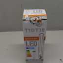 E26 LED Tubular Bulbs,Soft White 3000K,T10 Dimmable LED Bulb,8.9in Tube Edison Light Bulbs 4W Dimmable Tube Vintage Led Bulbs 40 Watt Equivalent,E26 Medium Base Lamp (4-Pack)