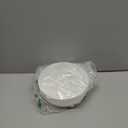 Anyoifax Makeup Perfume Organizer Tray 360 Degree Rotating Lazy Susan Skincare Lotion Organizer Spinning Cosmetics Storage for Dresser, Vanity, Bathroom Countertop, Small Ivory White (9 ")