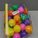 Ball Pit Balls Phthalate Free BPA Free Crush Proof Plastic - 7 Bright Colors in Reusable Play Toys for Kids with Storage Bag