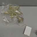 Christmas Tree Topper Led Glitter Star Tree Topper Christmas Decorations Creative Xmas Battery Operated Christmas Tree Topper Star for Christmas Tree Home Party Bar Shop